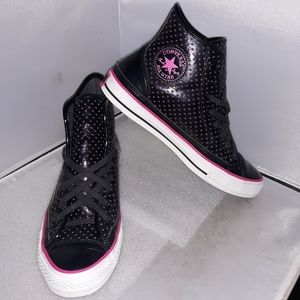 Converse Chuck Taylor All-Star Black Pink Patent